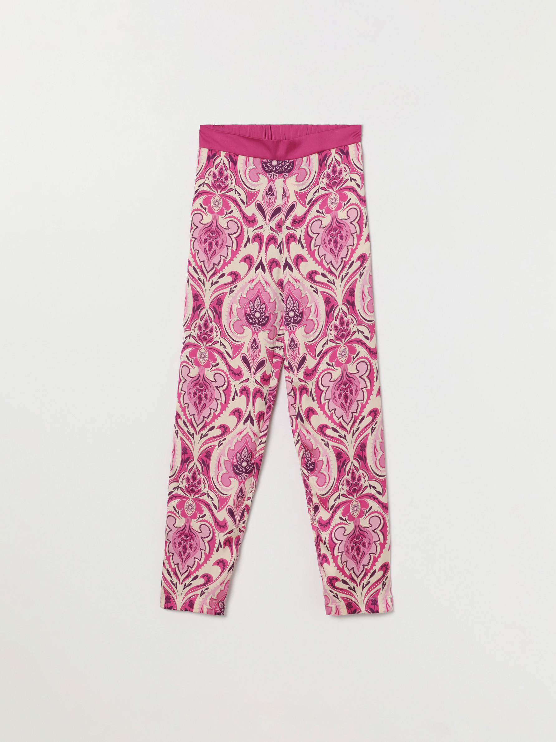 Flowing, satin trousers - Smart 