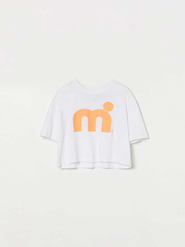 Mistral x Lefties cropped T-shirt