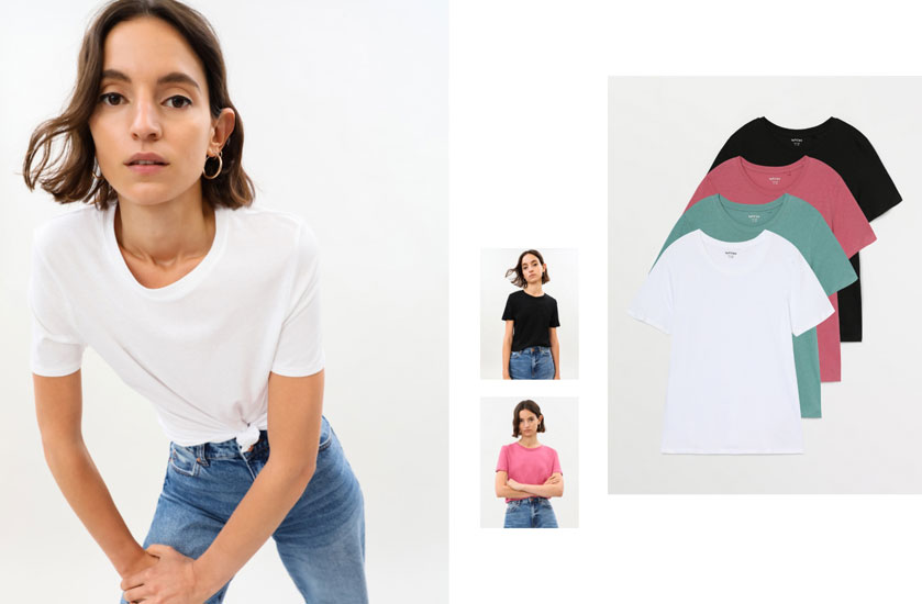 Packs de camisetas para mujer | Colección