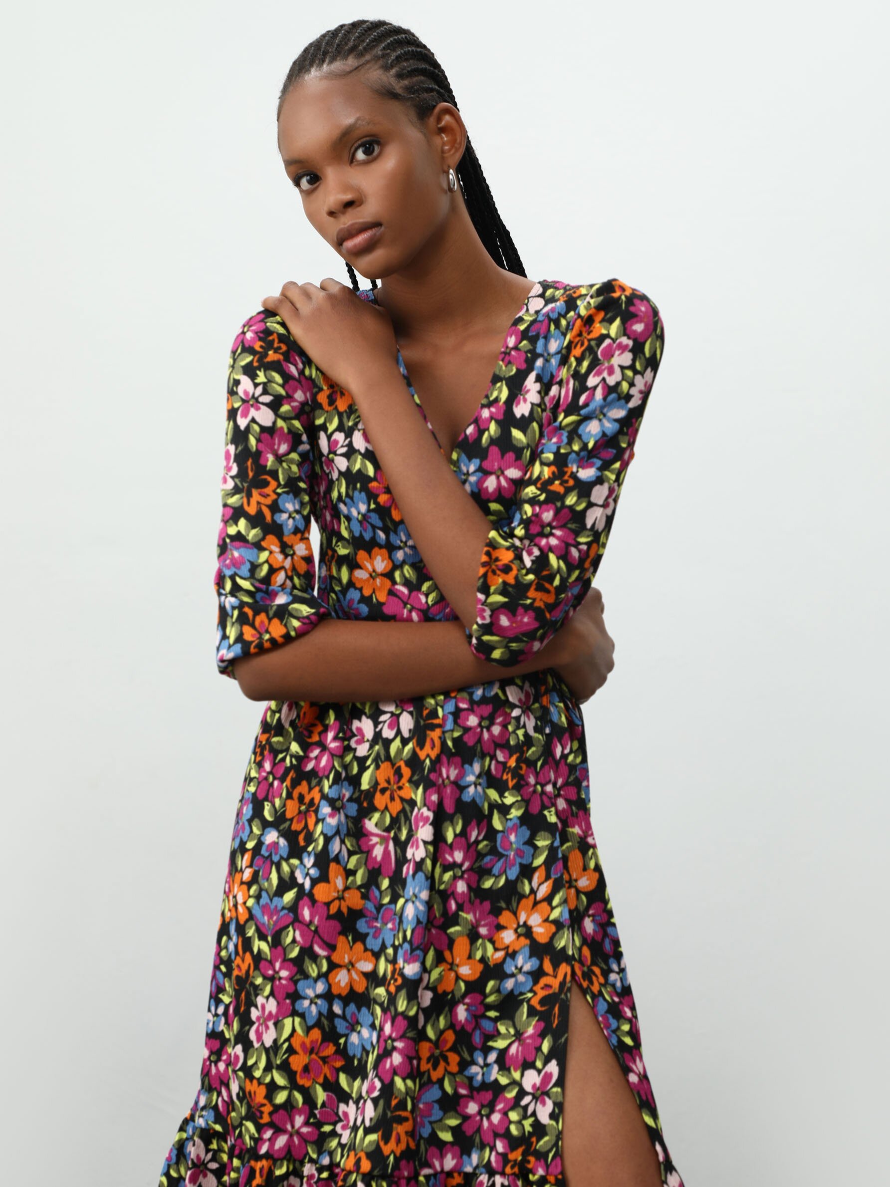 midi crossover dress