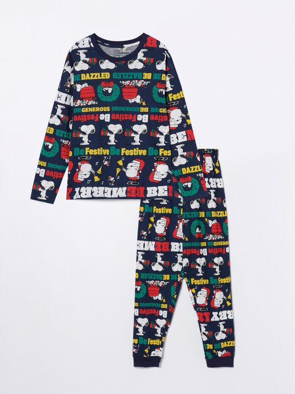Mujer - Pijama familiar Snoopy Peanuts™ navideño