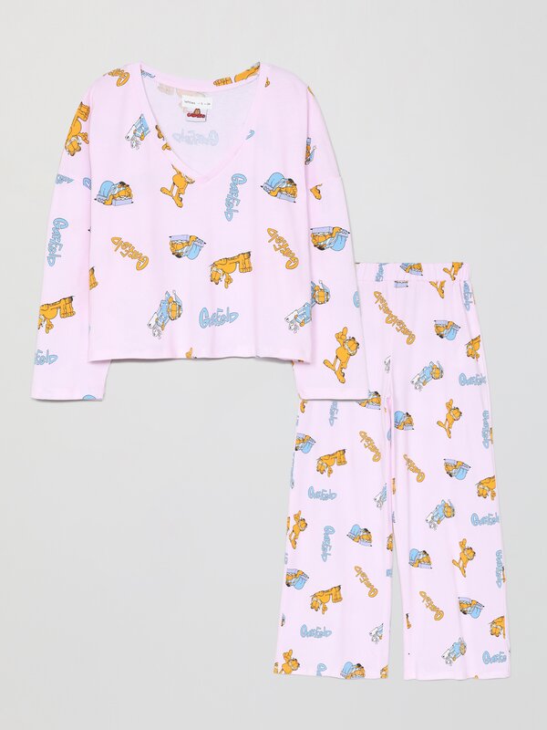 Pijama-konjuntoa, Garfield ©Nikelodeon