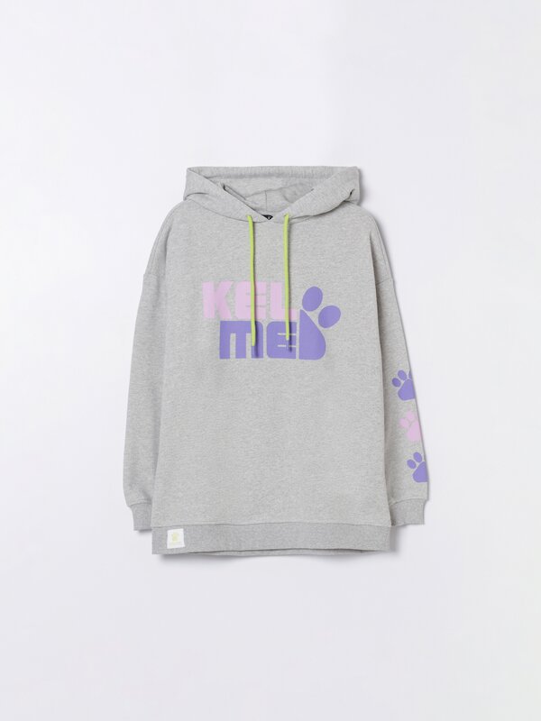 Kelme x Lefties maxi print hoodie