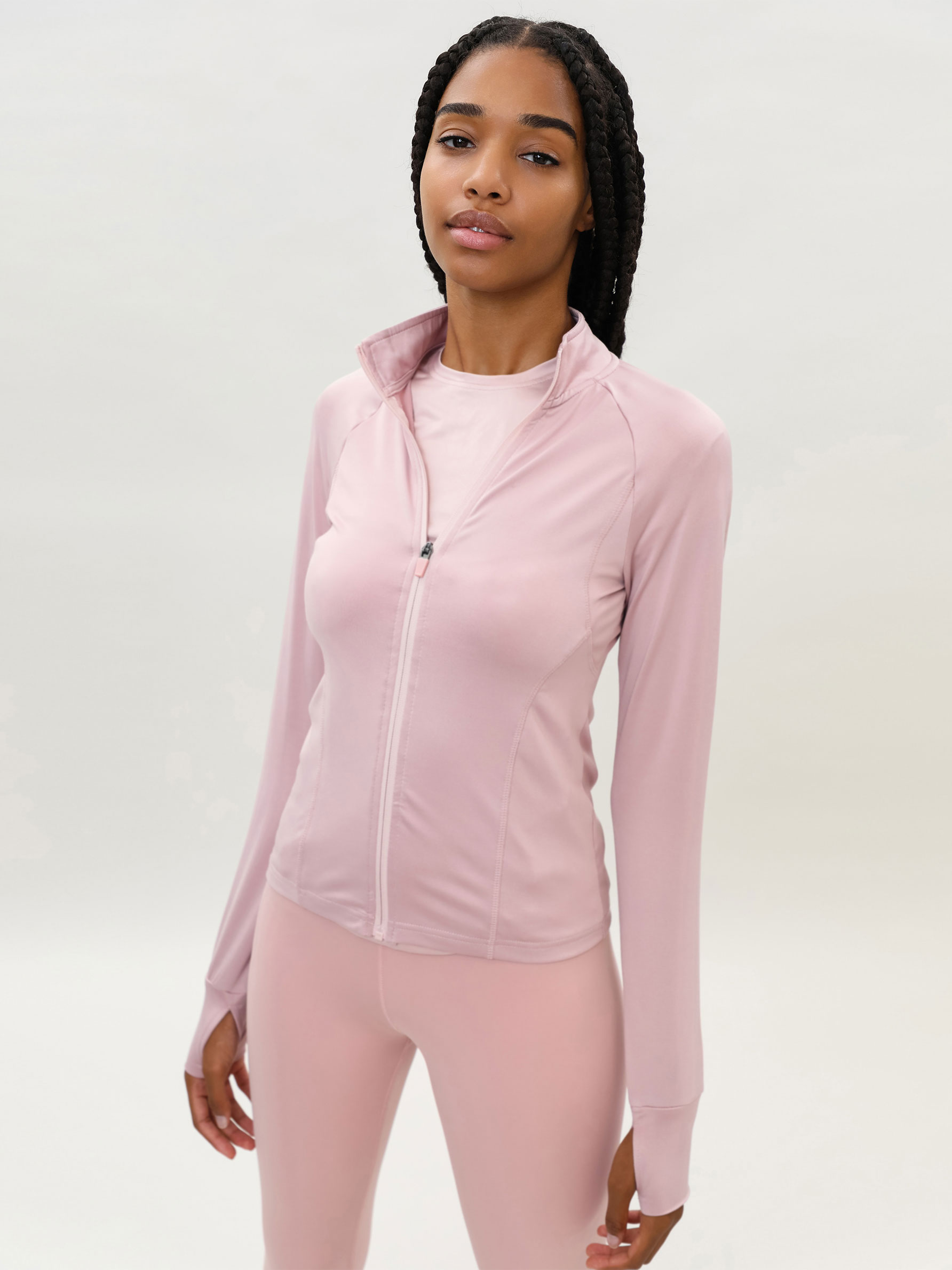 lululemon define jacket blissful pink