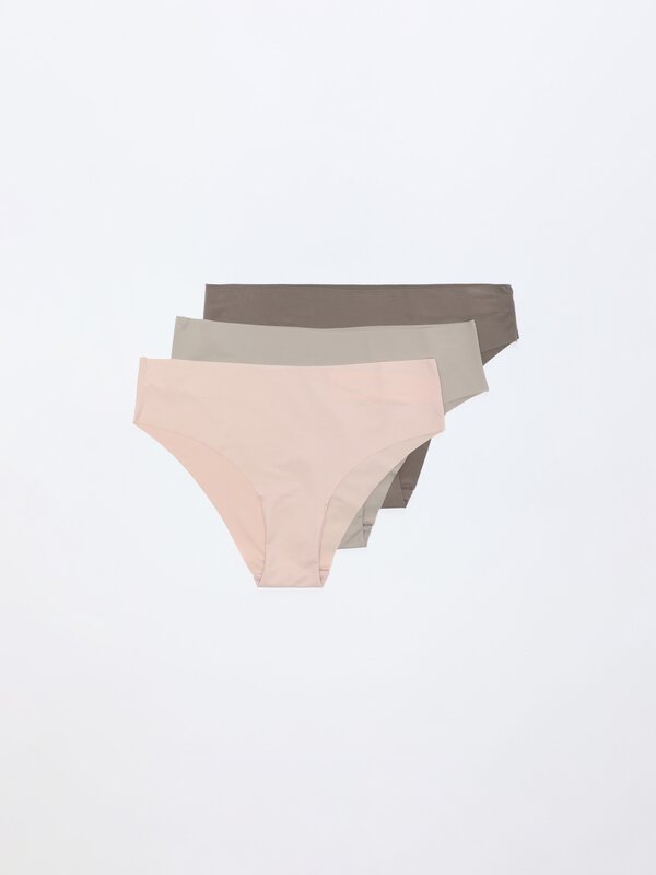 3-Pack of microfibre hipster briefs
