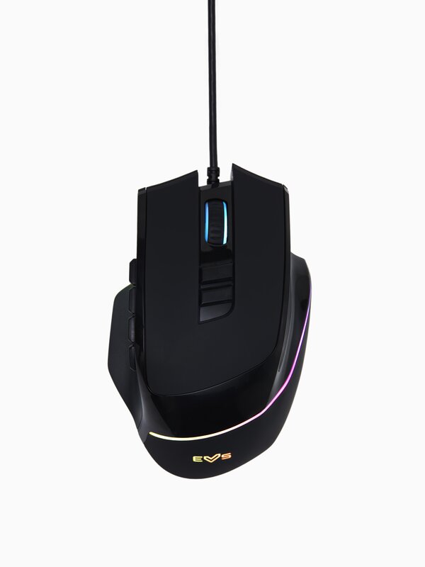 Gamer mouse with interchangeable buttons and weight