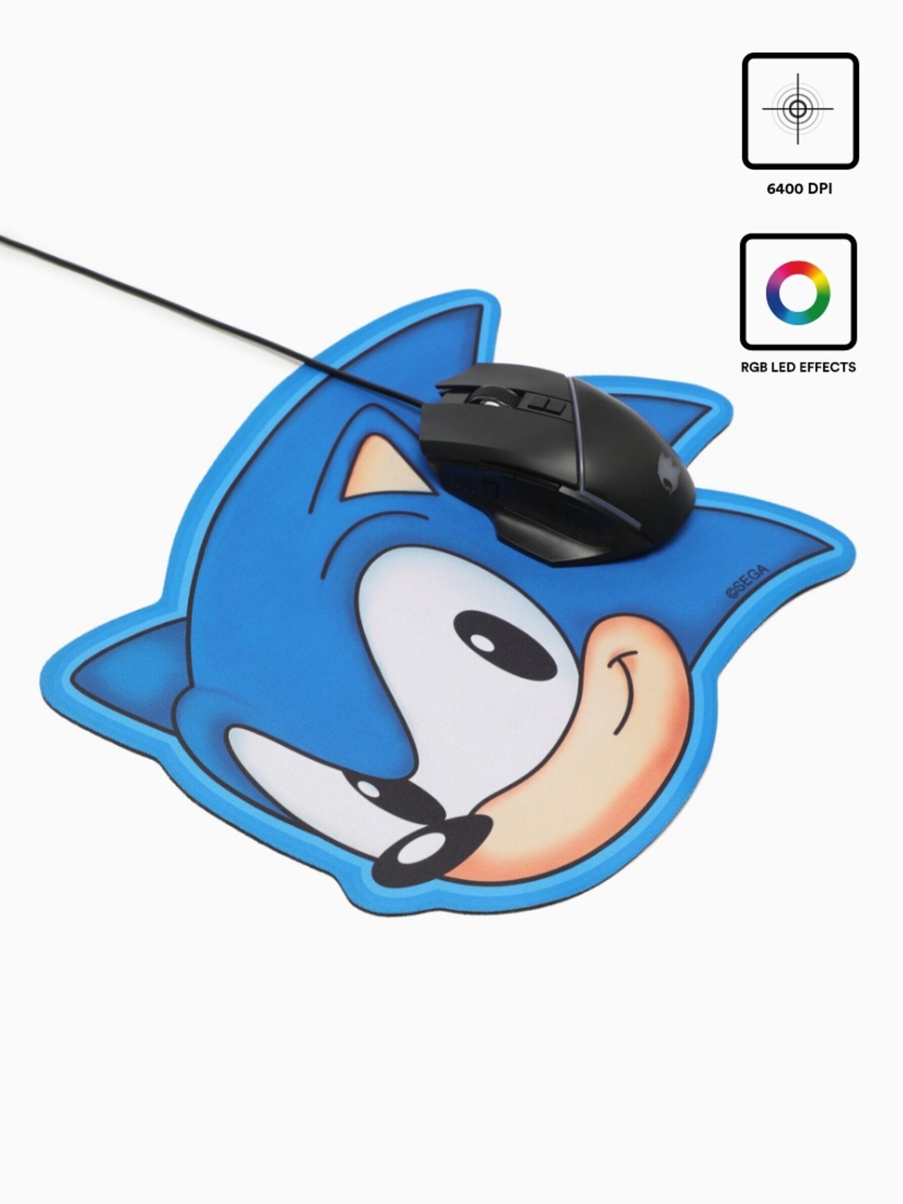 blue sonic mouse