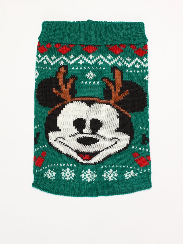 Jersey navideño Mickey Mouse ©Disney para mascotas