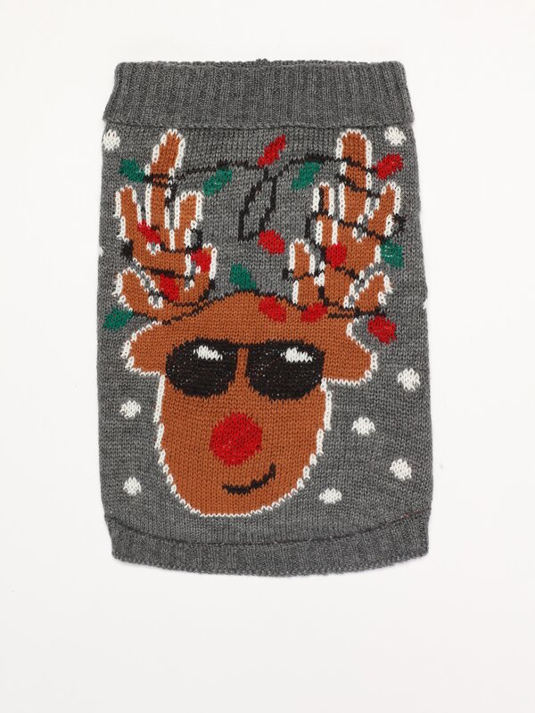 Christmas reindeer sweater for pets