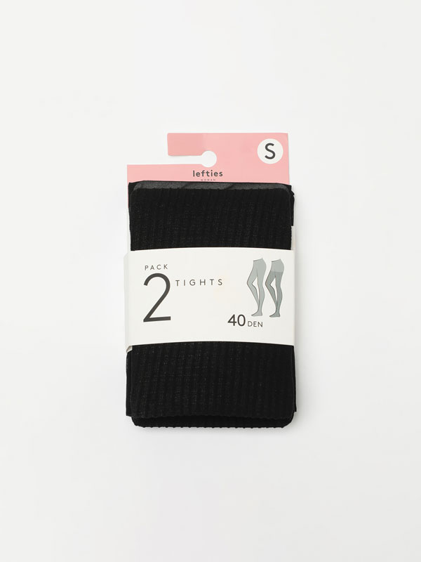 2-pack of combined tights