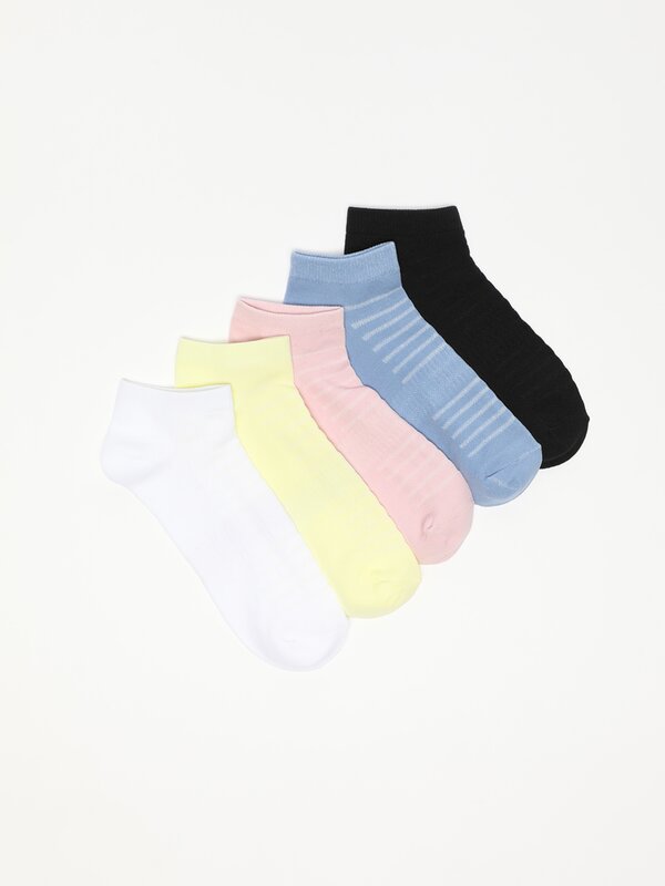 Pack of 5 pairs of sports socks