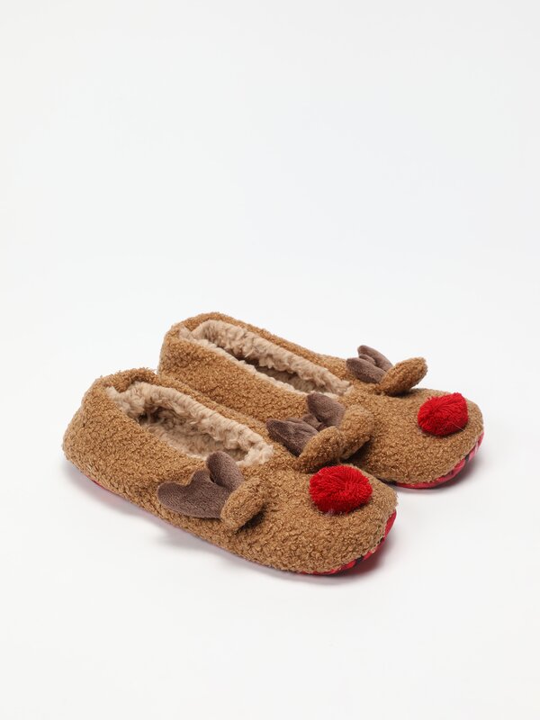 Reindeer house slippers - Family 
