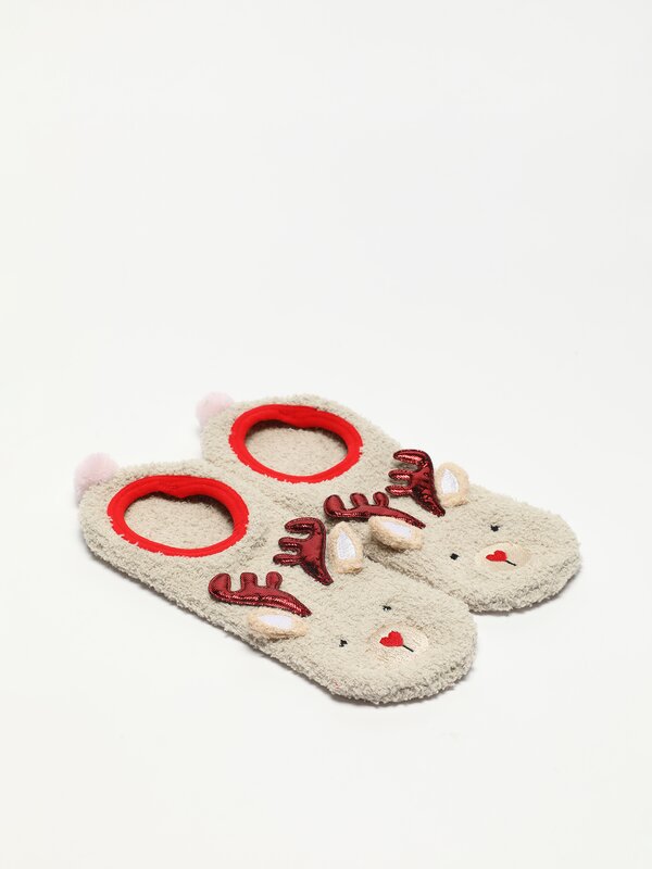 Christmas house slippers