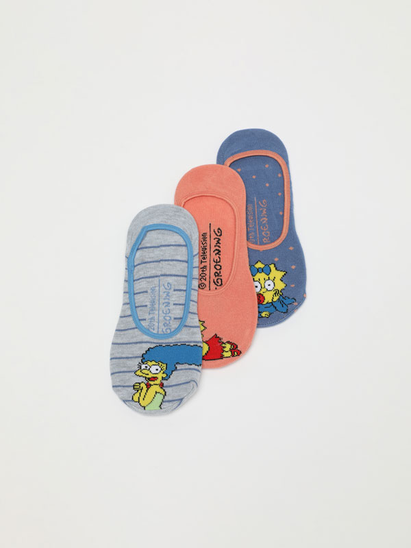 Pack of 3 pairs of The Simpsons socks
