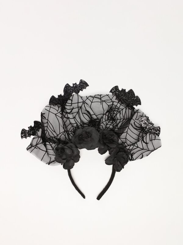 Halloween bat headband