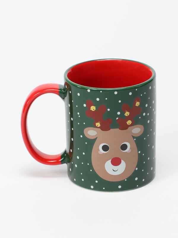 Christmas mug and stocking gift set