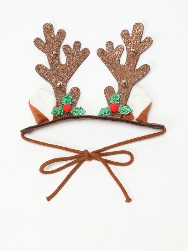 Christmas reindeer headband for pets