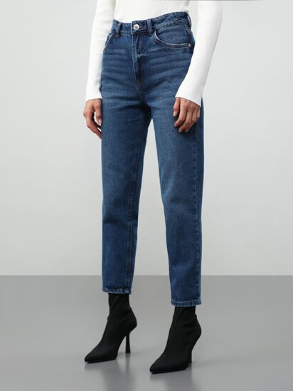 Jeans high waist para mujer | Lefties Nueva Colección