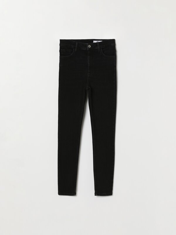 Skinny jeans - JEANS - THE ENTIRE COLLECTION - WOMAN - | Lefties UAE ...