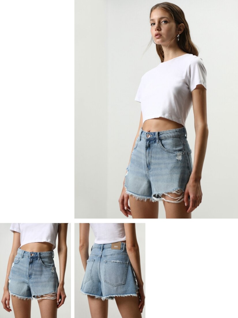 Shorts y faldas vaqueras de mujer | Lefties Nueva Colección