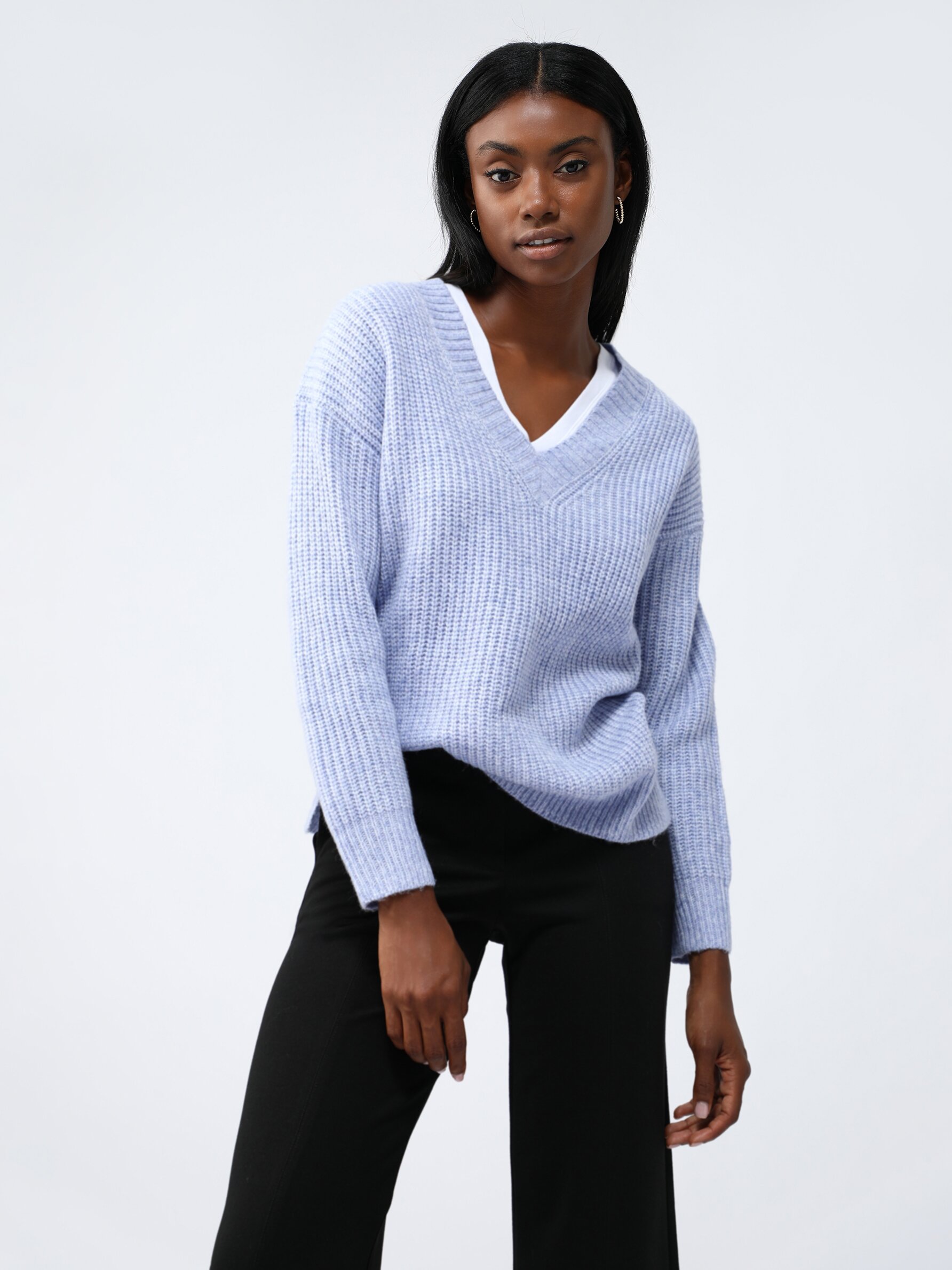 Oversize sparkly sweater - Knit 