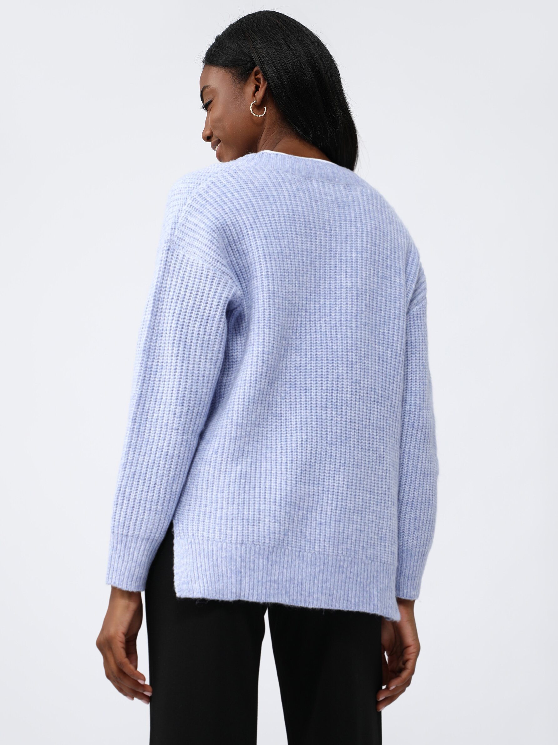 Oversize sparkly sweater - Knit 
