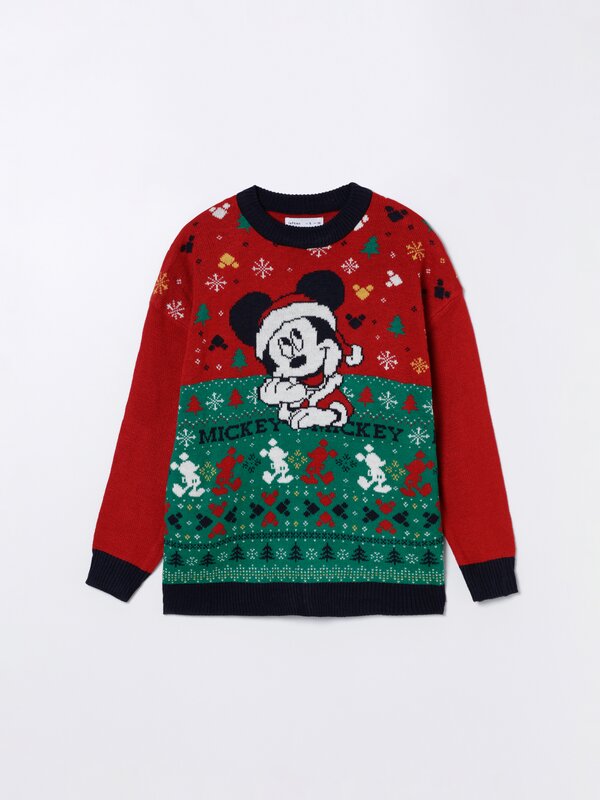 Sweater natalícia do Mickey Mouse ©Disney