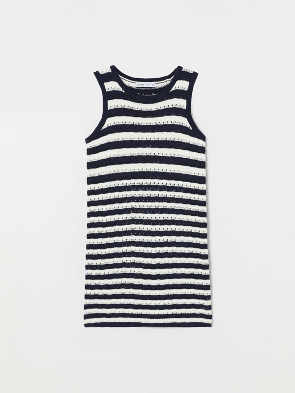 Open-knit dress