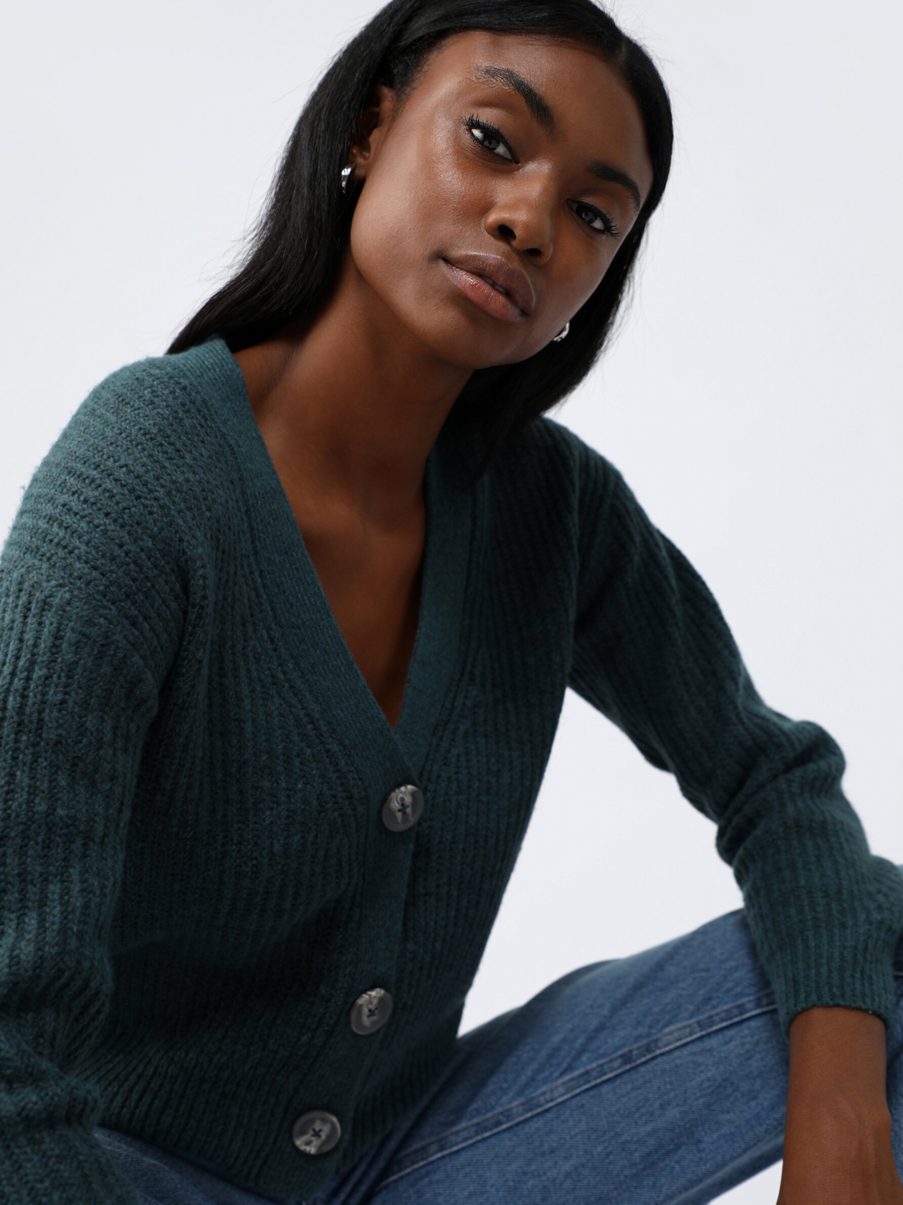 Basic cardigan - KNIT - THE ENTIRE 