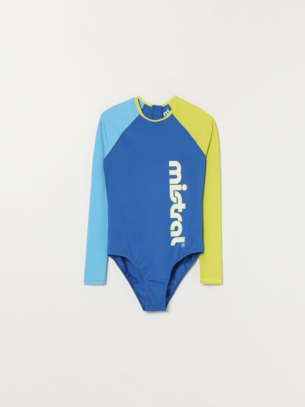 Mistral x Lefties long sleeve surfing swimsuit