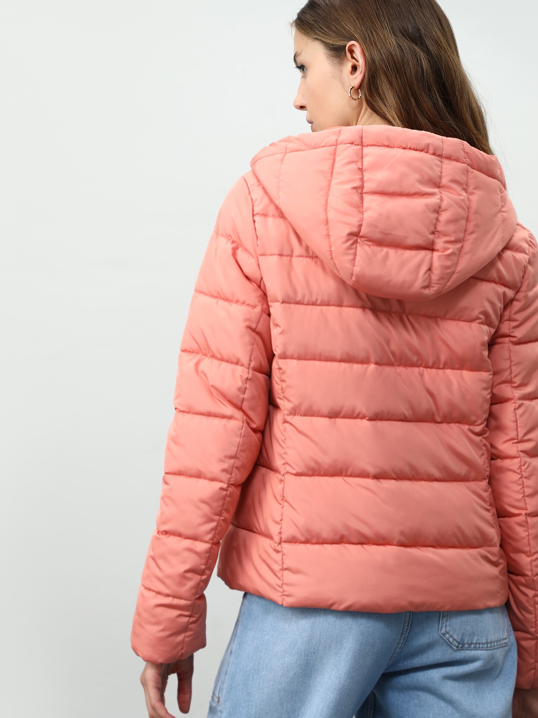 Basic puffer jacket with hood - Basic 