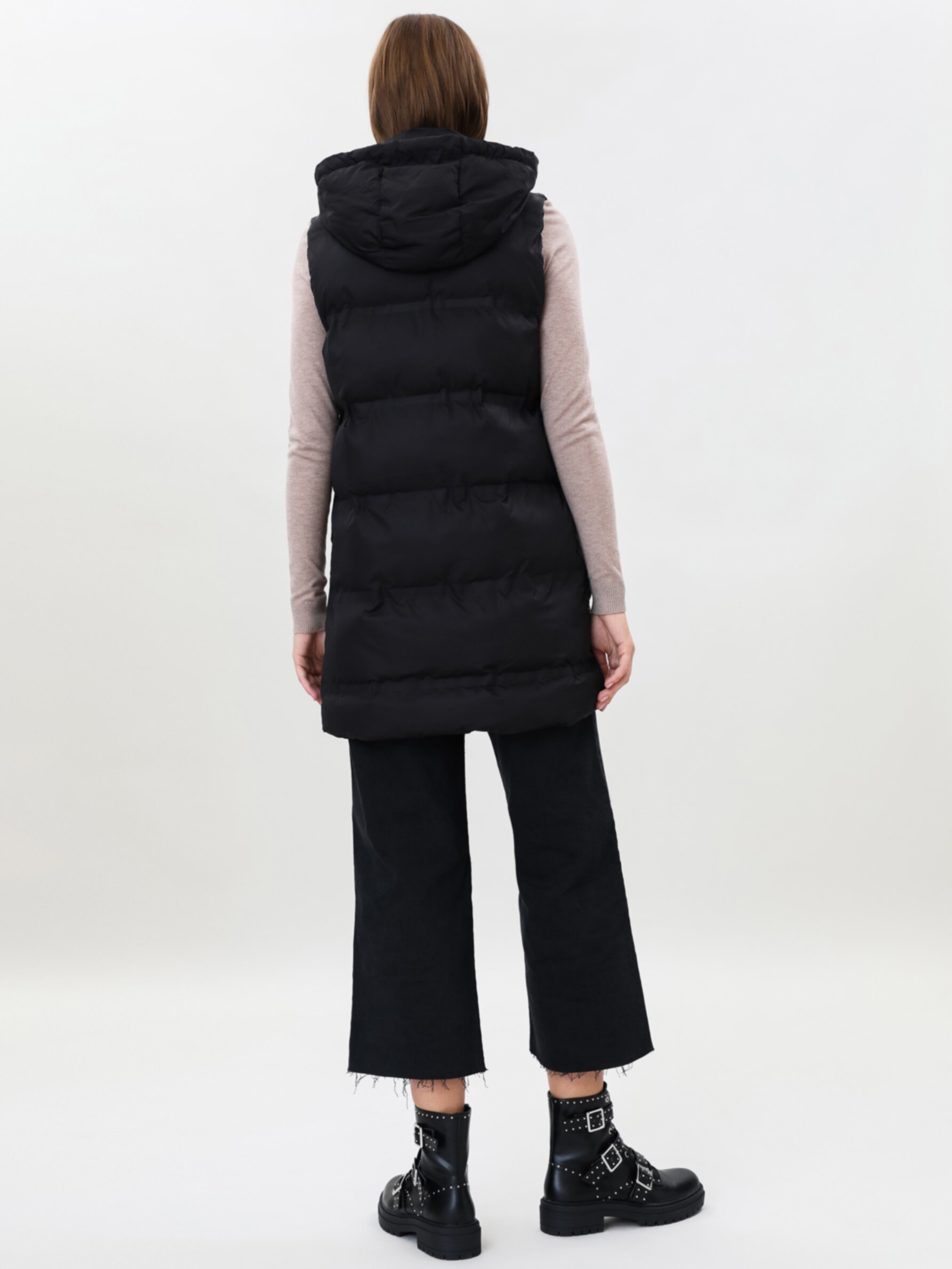 Long puffer gilet - Puffer Coats 