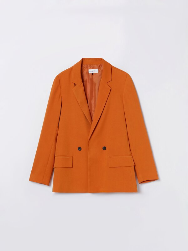 sport coats and suit jackets Womens Clothing Jackets Blazers Nap Cotton Lapelless Blazer 