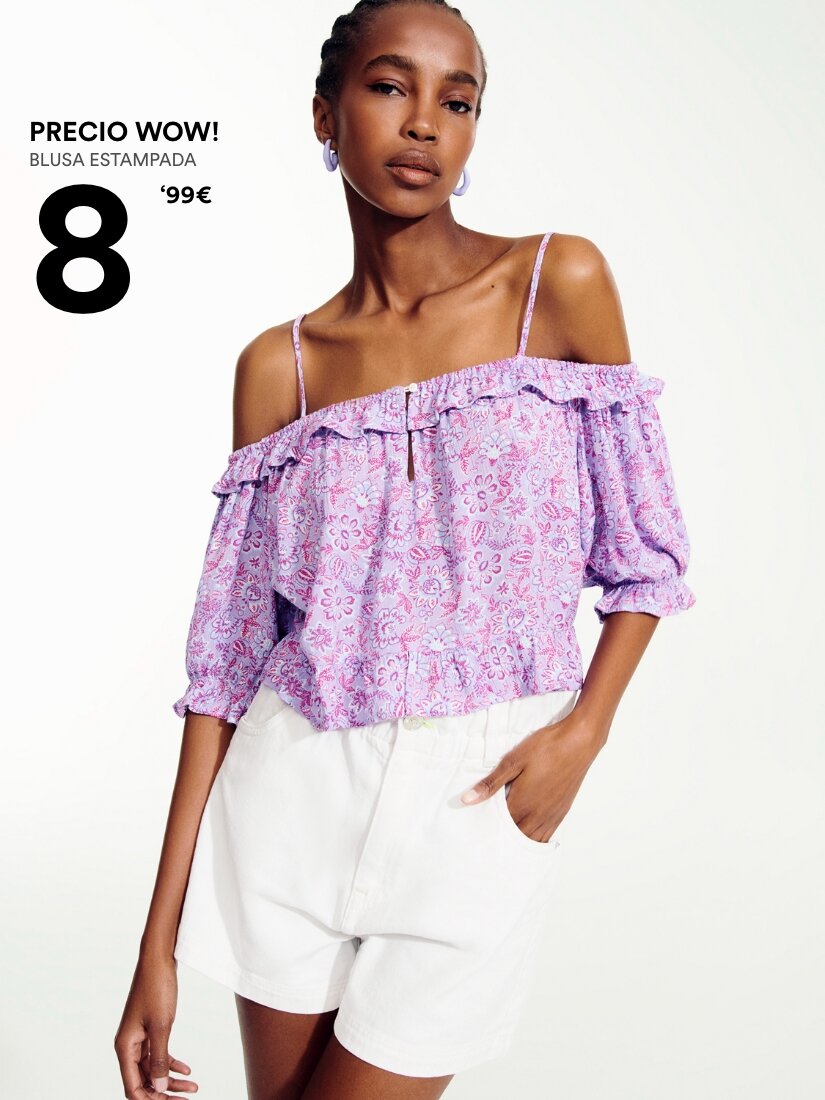 Camisas y blusas de mujer | Lefties Nueva Colección