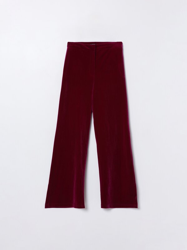Velvet trousers