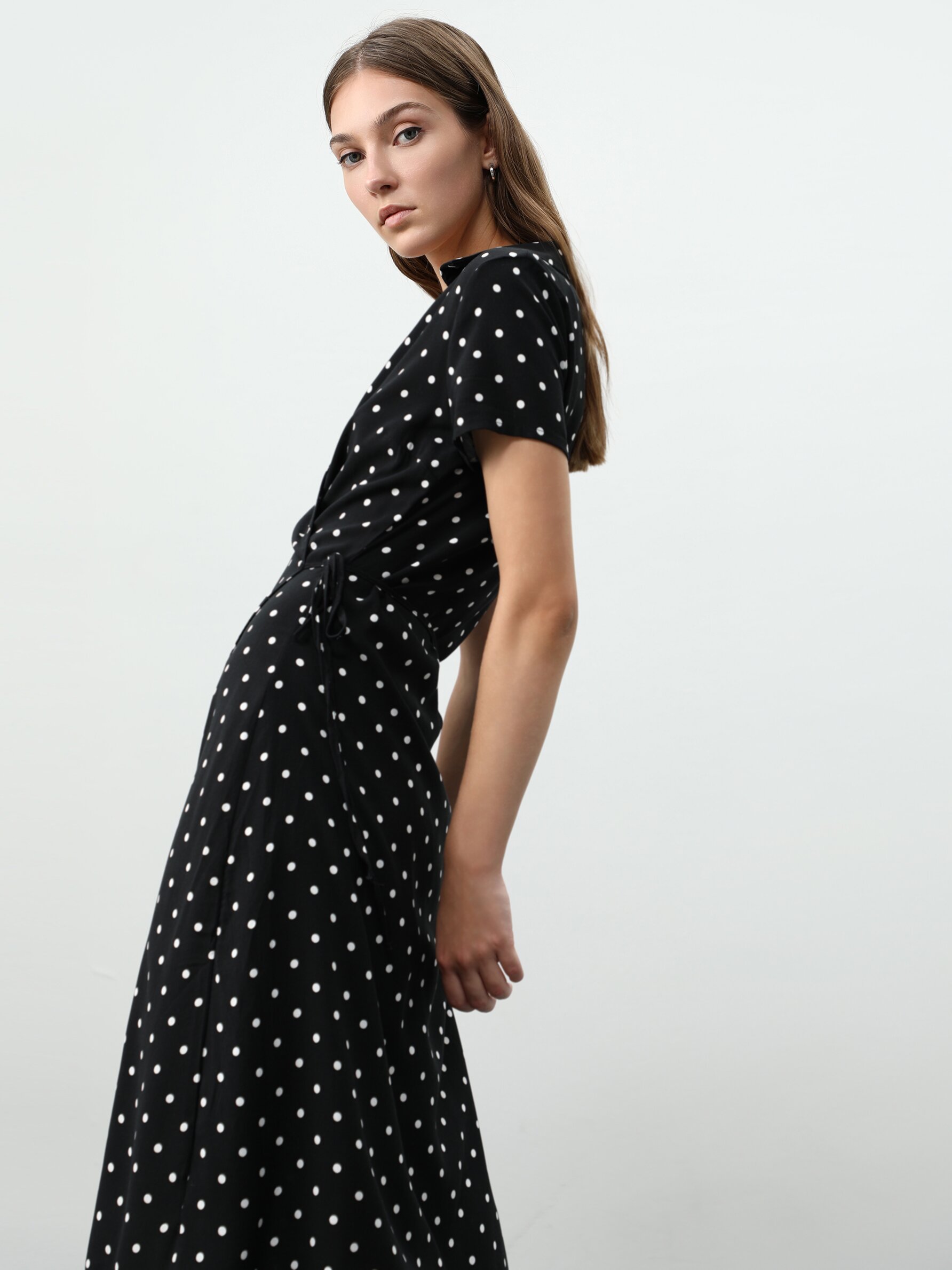 midi crossover dress