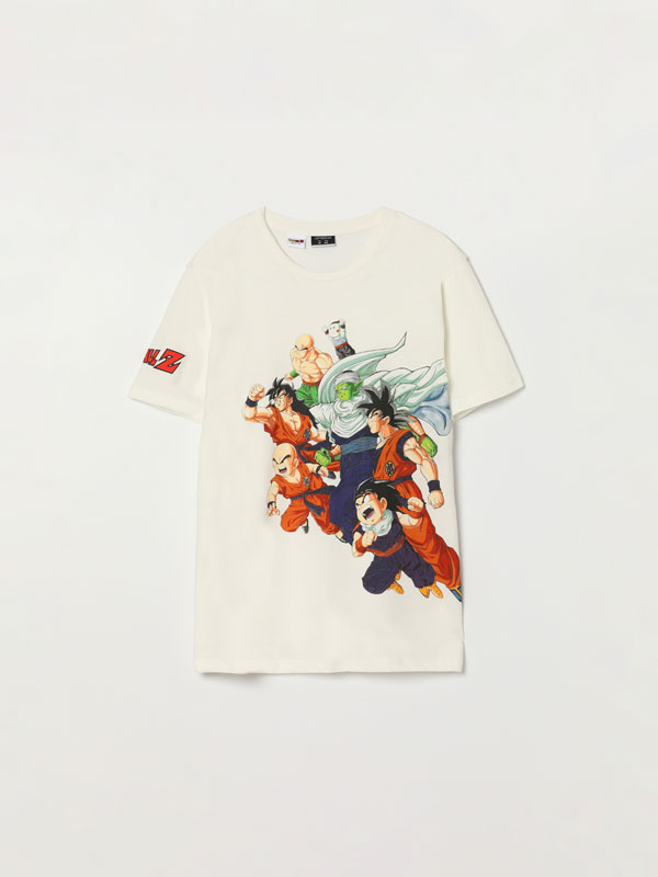 T-shirt com estampado do Dragon Ball