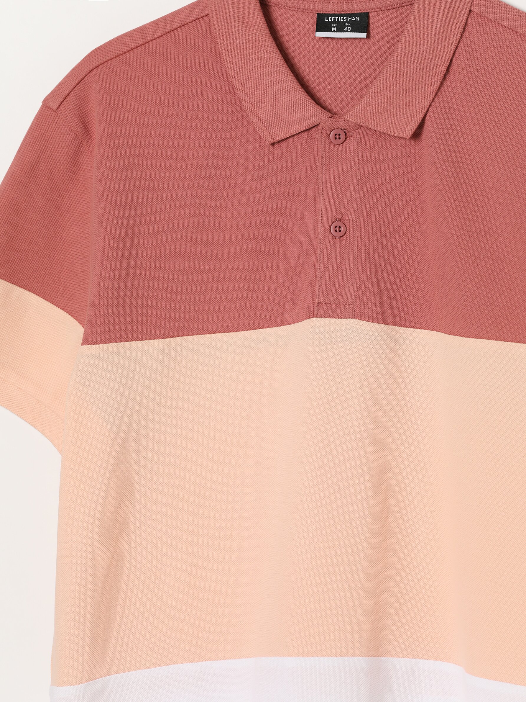 Colour block polo shirt - NEW IN - MAN 