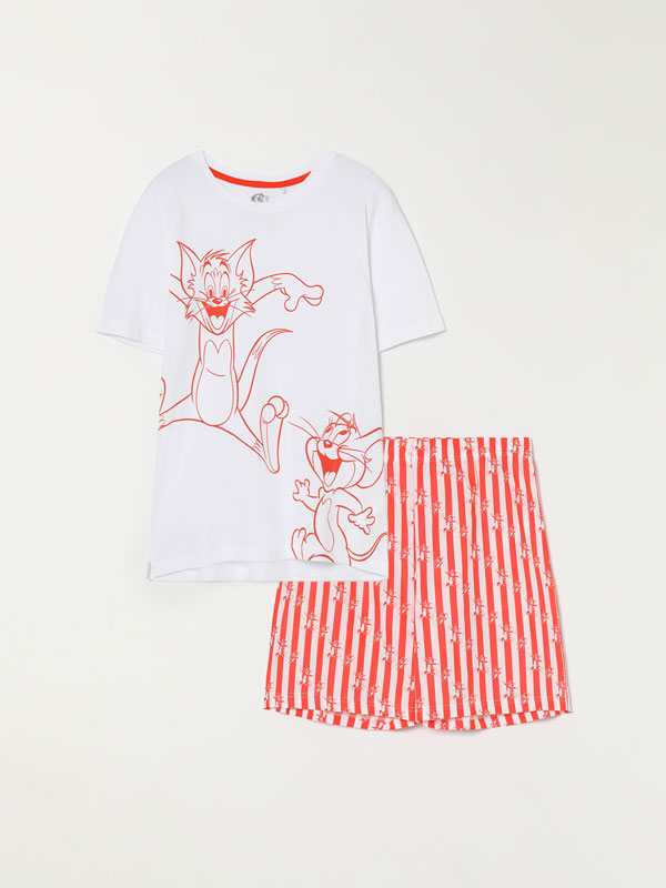 Pyjama set with a Tom&Jerry © & ™ WBEI print
