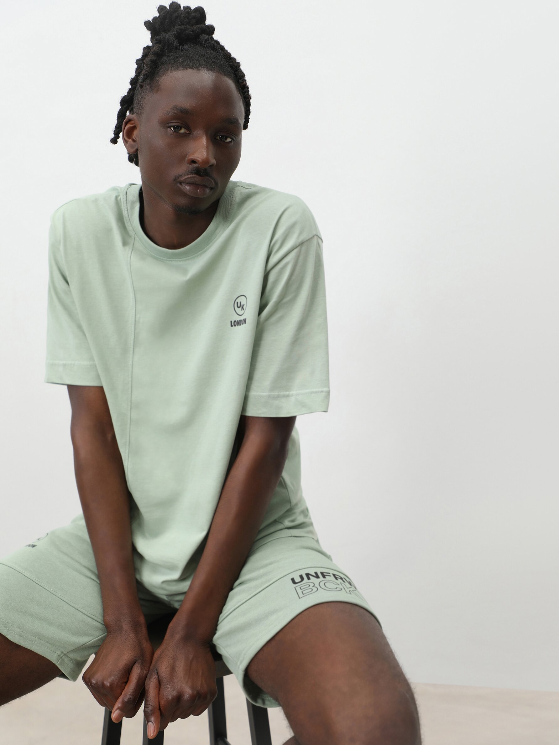 Short sleeve colour block T-shirt - T 