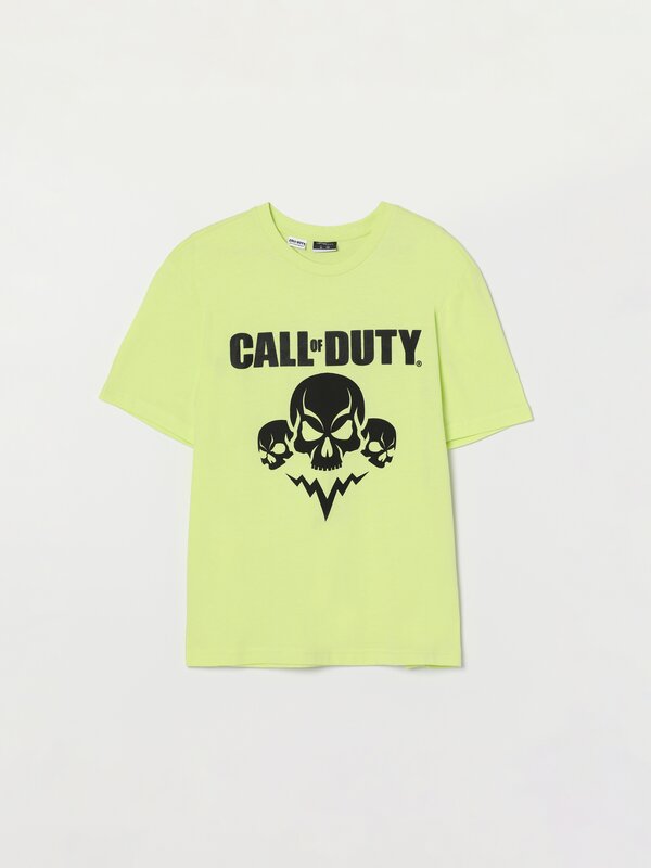 T-shirt com estampado de Call of Duty © 2021 Activision Publishing, Inc