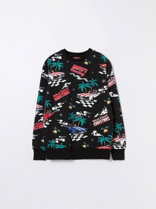Christmas racing sweatshirt