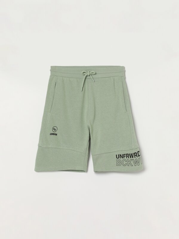 Colour block jogging Bermuda shorts - Jogger Shorts - SHORTS - THE ENTIRE  COLLECTION - MAN - | Lefties Mexico