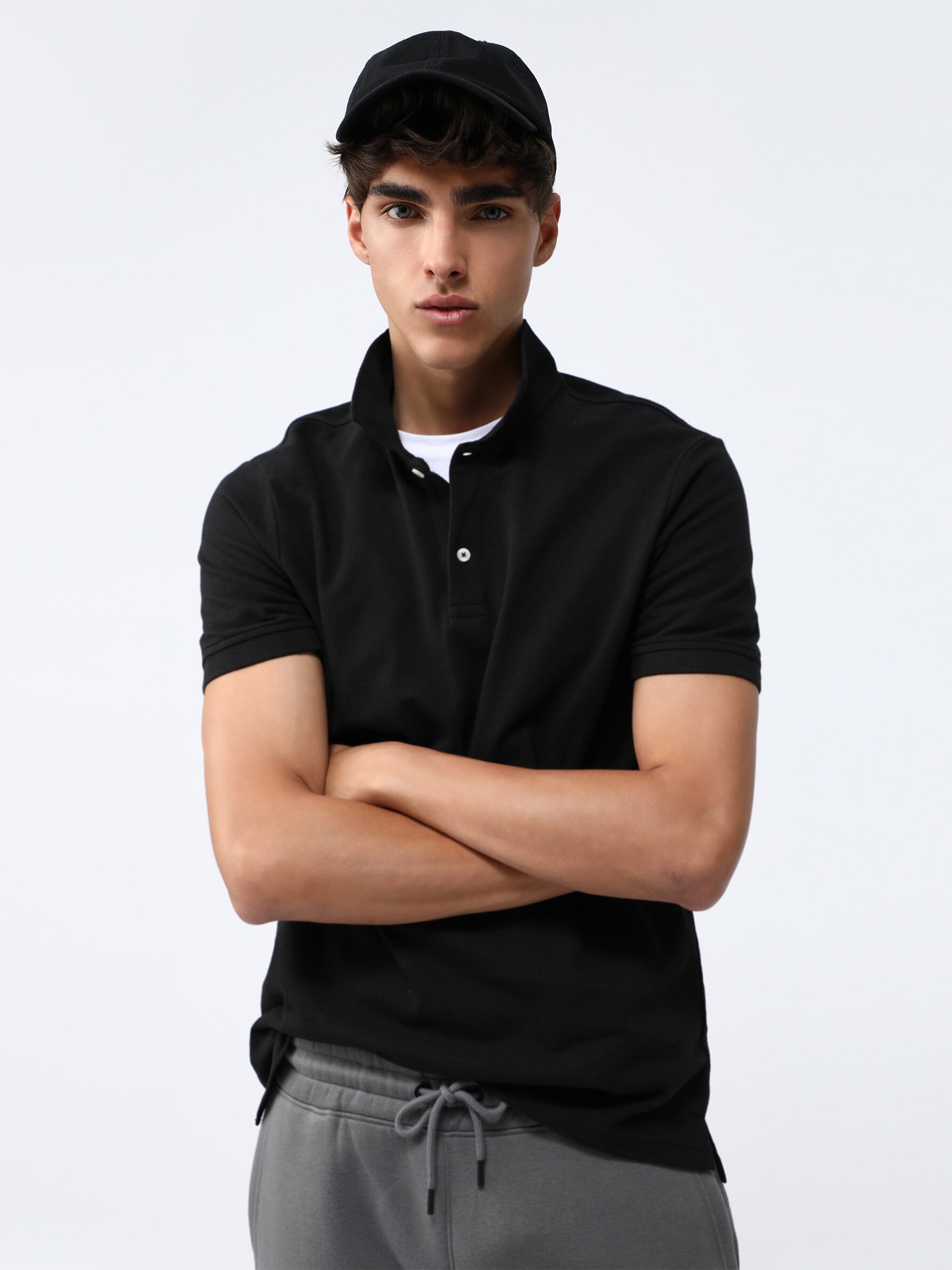 Basic polo shirt - POLO SHIRTS - THE 
