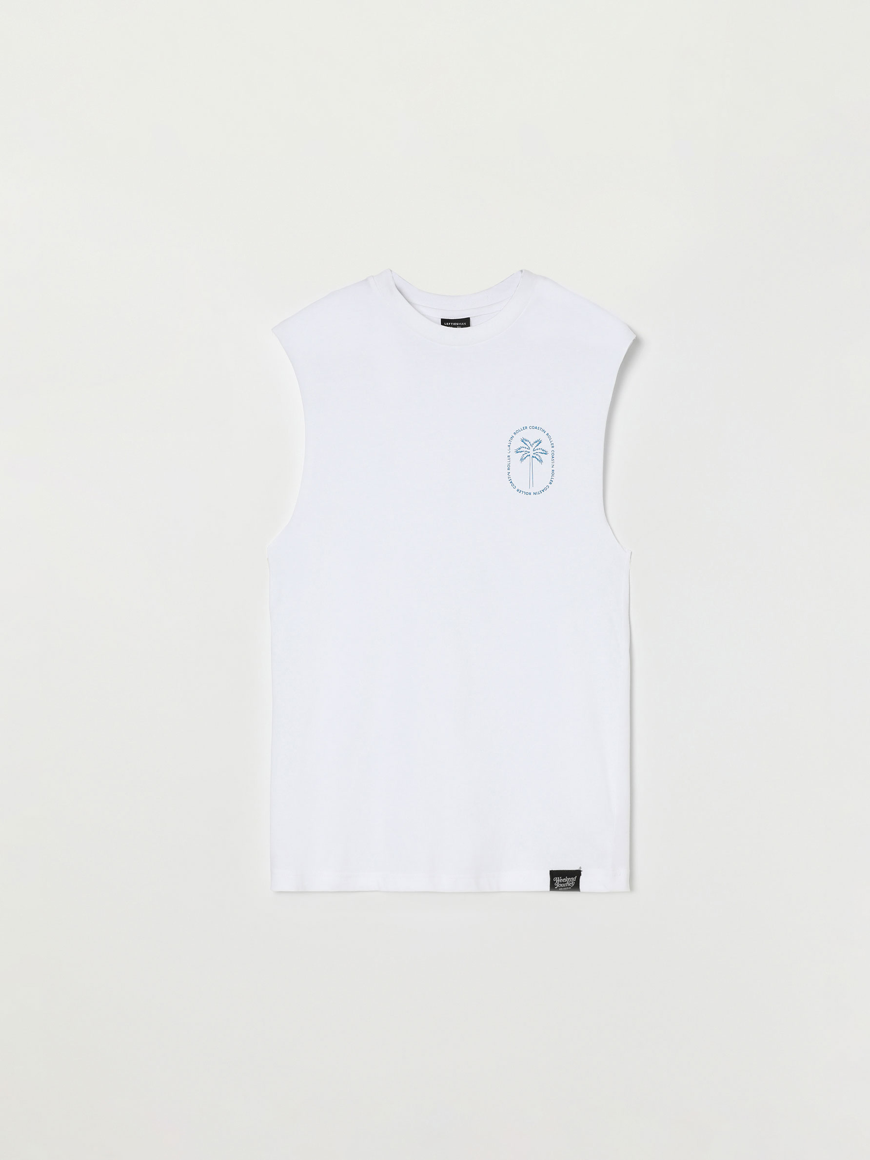 Camiseta estampada sin mangas - Camisetas Tirantes - CAMISETAS - TODA LA  COLECCIÓN - HOMBRE - | Lefties ESPAÑA
