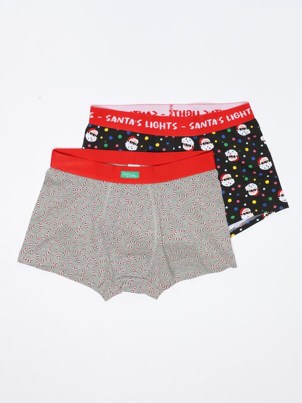 Pack of 2 Christmas boxers