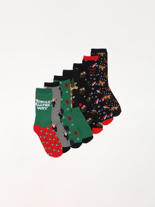 Advent calendar Pack of 7 pairs of socks