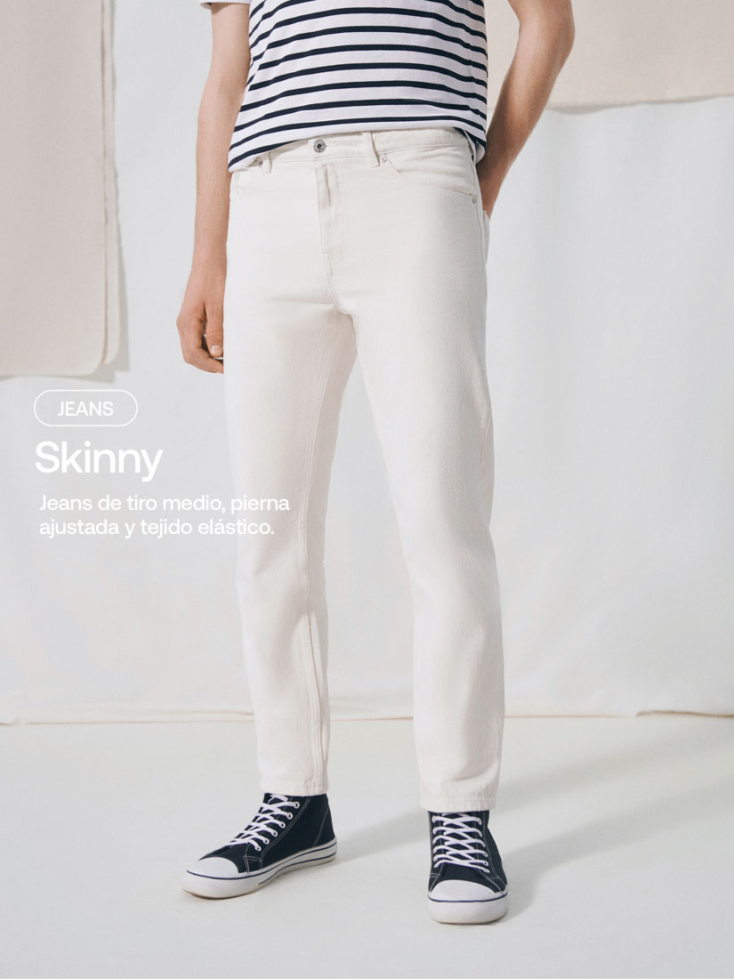Vaqueros skinny de hombre | Lefties Nueva Colección