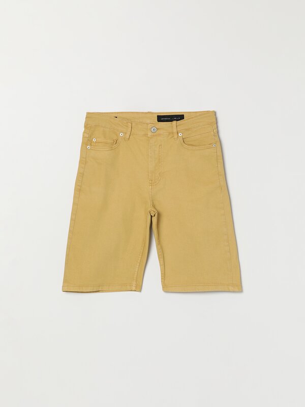 Tienda Bermuda Verde Liso