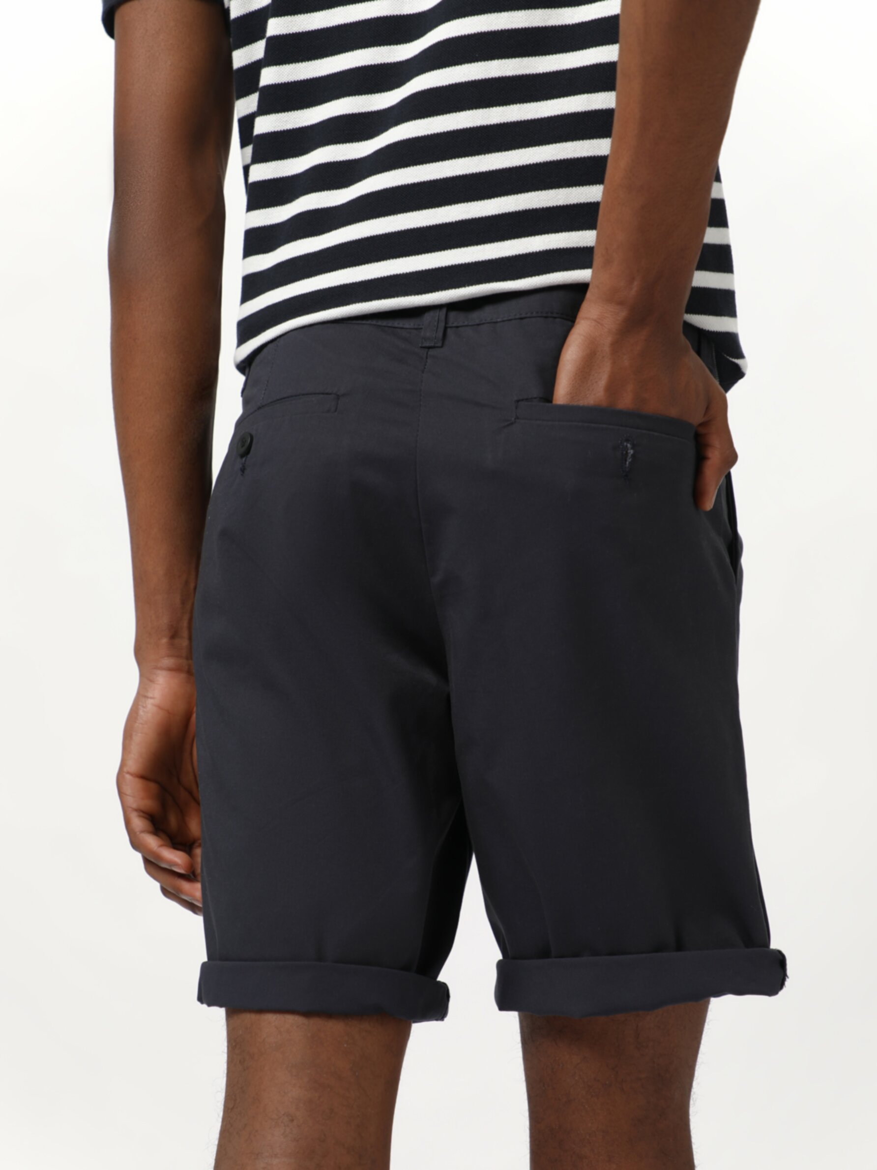 Regular chino-style Bermuda shorts 